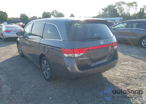 2015 Honda Odyssey Touring/Touring Elite из США, поврежденный, VIN 5FNRL5H94FB071825